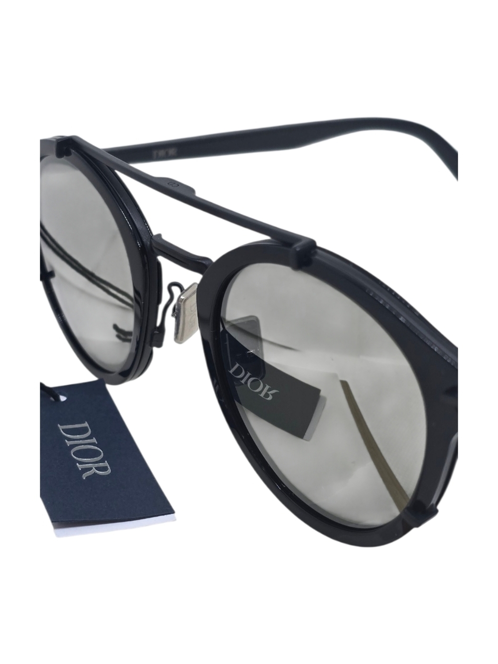 Dior Black Round Sunglasses NEW AUTHENTIC